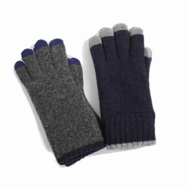 DENTS デンツ ニットグローブ スマホ対応 フリーサイズ