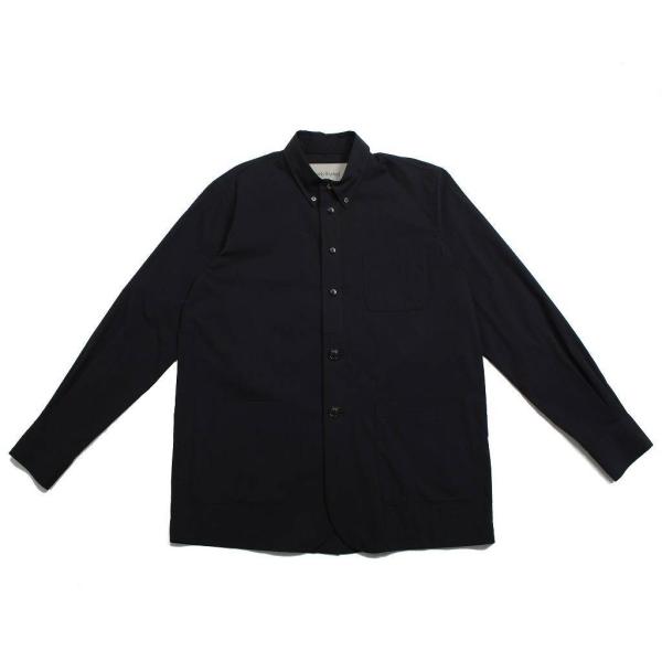 Casely Hayford ケイスリー ヘイフォード シャツジャケット EMERIC ダークネイビ...