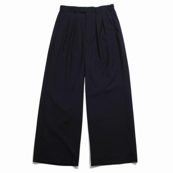 Casely Hayford ケイスリー ヘイフォード ワイドプリーツパンツ MINTON 2インプ...