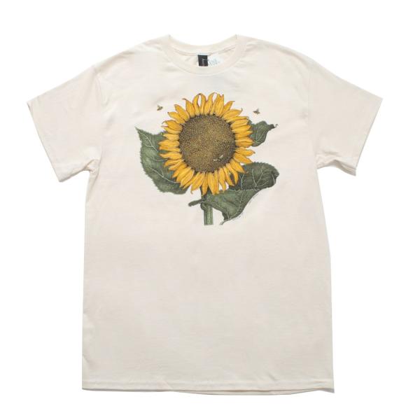 LIBERTY GRAPHICS リバティーグラフィックス 半袖Tシャツ ひまわり 蜂 SUNFLO...
