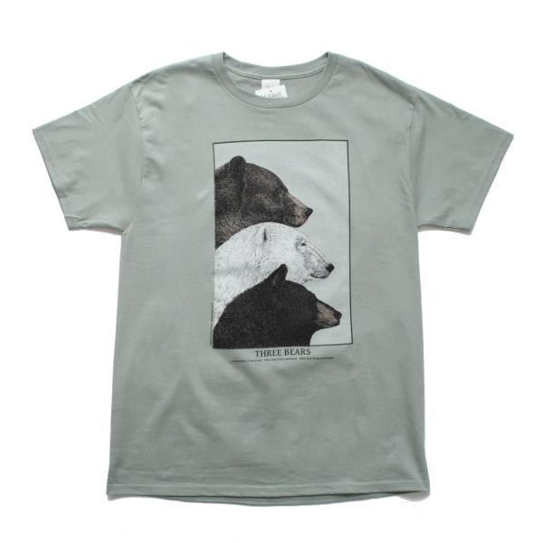 LIBERTY GRAPHICS リバティーグラフィックス 半袖Tシャツ THREE BEARS S...