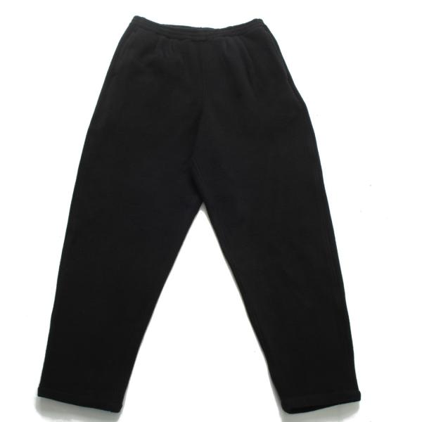 BURLAP OUTFITTER バーラップアウトフィッター フリース トラックパンツ ブラック