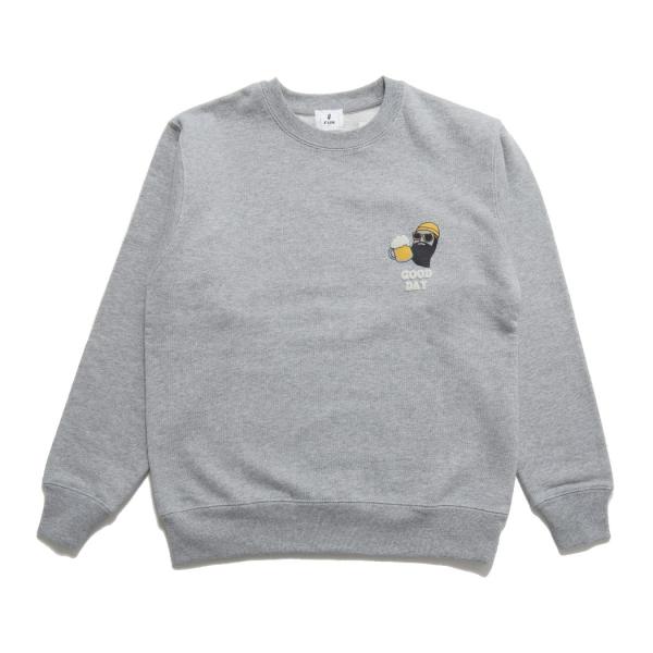 FUN Up Necessary modemdesign GOODDAY sweat ファン おじさ...