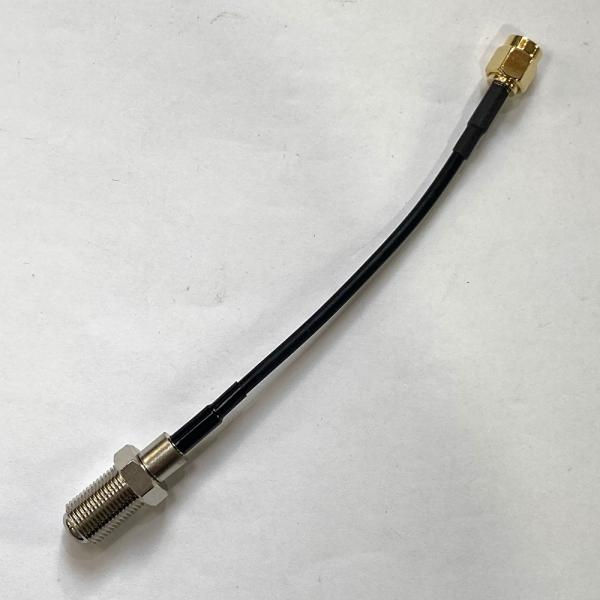 ＴＶ用 Ｆ型→ＳＭＡ側オス 変換ケーブル AF-804