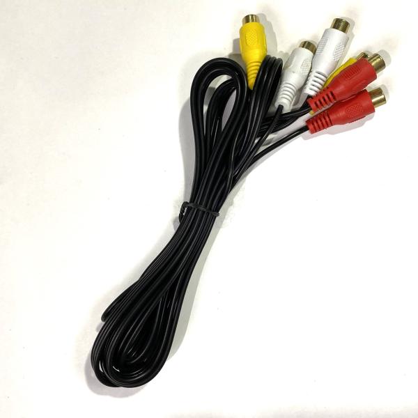 RCA延長コード　AV用(音声R/L・映像)　アークヒル　ARC-2JT