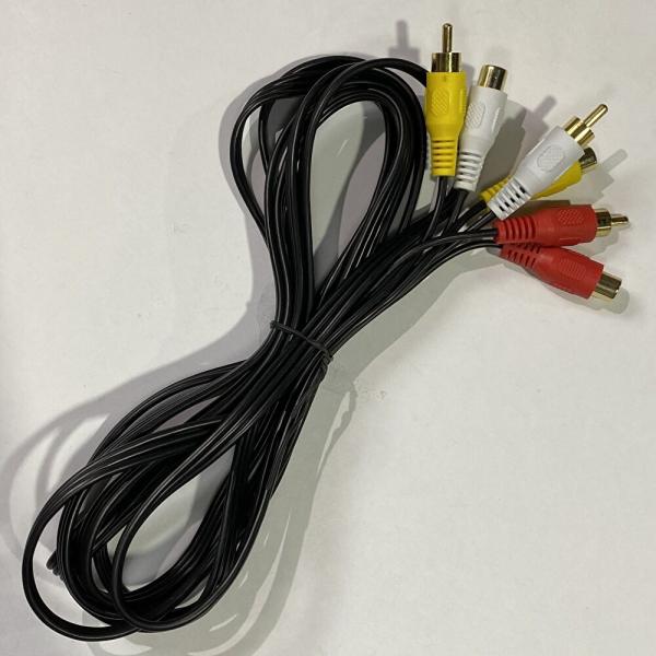 RCA延長コード　AV用(音声R/L・映像)　ARC-3JPT(ARC-3JP)