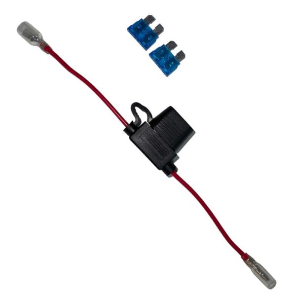 防水タイプ 平型ヒューズ用ホルダーケース 15Aヒューズ2個セット BDF-1815HW