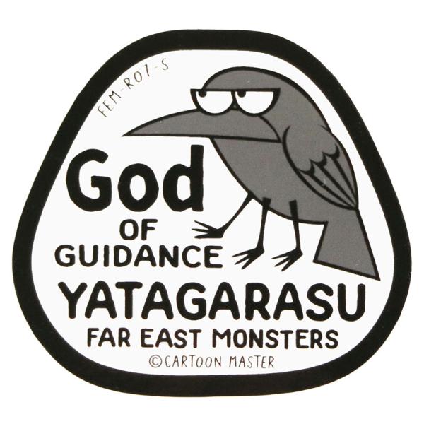 東洋マーク　キャラクターシリーズ　ステッカー　八咫烏　R-1071
