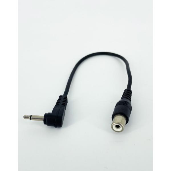3.5mmプラグ（2P）⇔RCAジャック 変換コード ブラック Breezy RM-13BK
