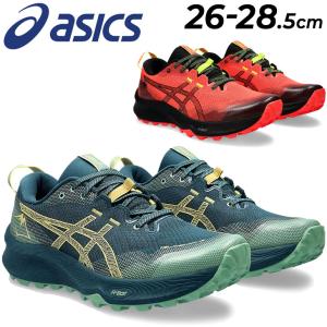 アシックス トレイルランニングシューズ メンズ asics GEL-Trabuco 12 スタンダードラスト ローカット 軽量 男性用 トレラン アウトドア スポーツ /1011B799