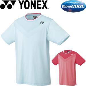 半袖 Tシャツ メンズ レディース ヨネックス YONEX ゲームシャツ(フィットスタイル) /バドミントン テニス ソフトテニス 吸汗速乾 UVカット 涼感 /10385｜apworld