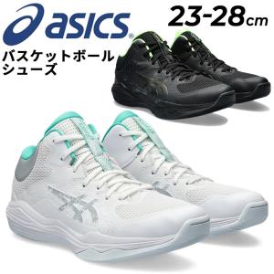 アシックス バスケットボールシューズ メンズ レディース asics ノヴァフロー2 ユニセックス スタンダードラスト ミッドカット 紐靴 白 黒 バッシュ /1063A071-｜apworld