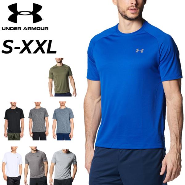 アンダーアーマー Tシャツ 半袖 メンズ UNDERARMOUR UAテック2.0 スポーツウェア ...