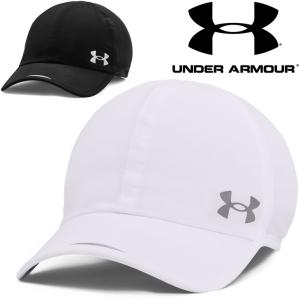 ランニングキャップ 帽子 メンズ/アンダーアーマー UNDER ARMOUR アイソチル ストレッチ ランキャップ/UVカット UPF30 マラソン ジョギング 男性用 /1361562｜apworld