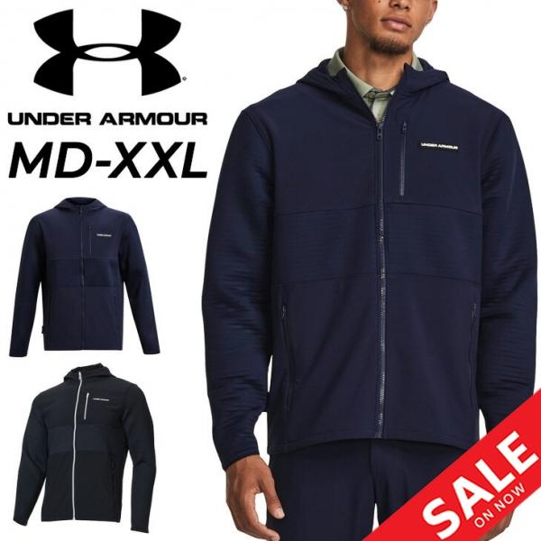 アンダーアーマー ジャケット メンズ ゴルフウェア UNDER ARMOUR GOLF フルジップ ...