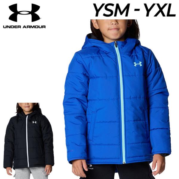 アンダーアーマー キッズ 中綿ジャケット UNDER ARMOUR フルジップ ジャケット 子ども用...