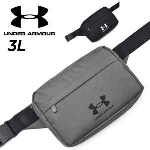 アンダーアーマー  ウエストバッグ 3L メンズ レディース かばん UNDER ARMOUR ボディバッグ はっ水 撥水 ウエストポーチ ヒップバッグ スポーツバッグ /1381914