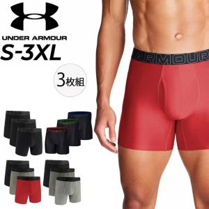 アンダーアーマー ボクサーパンツ 3枚組 メンズ UNDERARMOUR UA