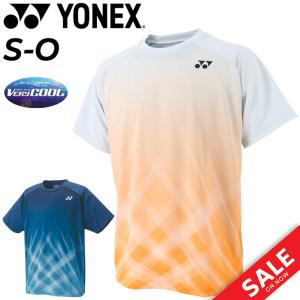 半袖シャツ メンズ レディース ヨネックス YONEX ユニドライTシャツ/スポーツウェア バドミントン テニス ソフトテニス JAPAN バックプリント 男女兼用｜apworld