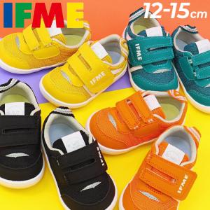 イフミー ベビーシューズ キッズ 子供靴 IFME 3E相当スニーカー ワンベルト メッシュ/男の子 女の子 12cm 12.5cm 13cm 13.5cm 14cm 14.5cm 15cm 幼児 /20-3309｜apworld