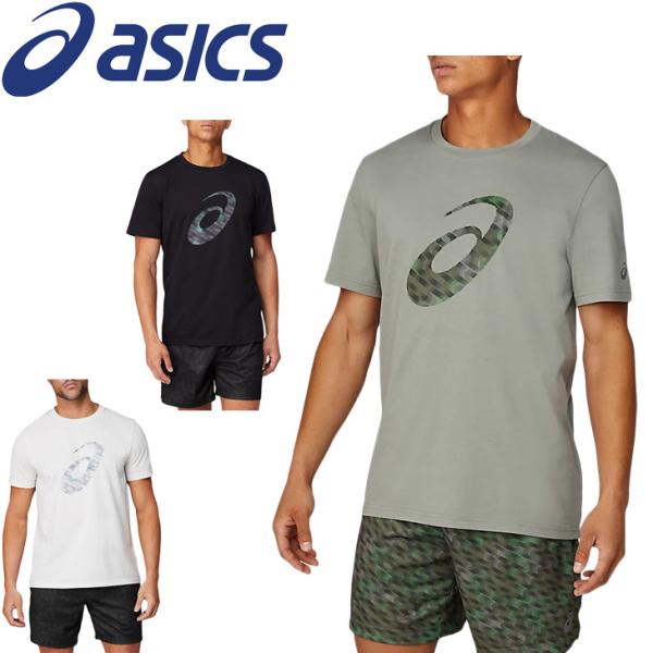 半袖 Tシャツ メンズ asics グラフィックロゴS/Sトップ/スポーツウェア トレーニング ラン...