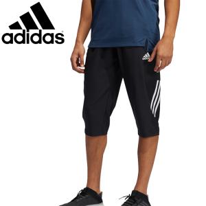 カプリパンツ 7分丈 メンズ アディダス adidas M AERO3st CAPRI PB ウーブンパンツ/スポーツ トレーニング ウェア 男性 ブラック 黒 ボトムス/25528｜apworld