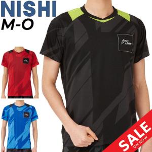 半袖 Tシャツ  ニシ NISHI ランニング マラソン ジョギング トレーニング スポーツウェア スリム 吸汗速乾 陸上 練習着 トップス/2811A298｜apworld