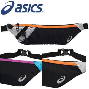 ランニングポーチ ウエストポーチ M メンズ レディース アシックス asics/ヒップバッグ 長距離 マラソン 補給食 貴重品 スマホ 鞄 かばん/3013A459｜apworld