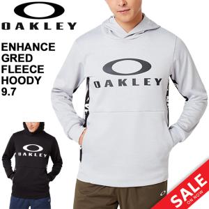 スウェット プルオーバー パーカー メンズ オークリー OAKLEY/スポーツウェア トレーニング 男性 スエット トレーナー Enhance Grid Fleece Hoody 9.7 /461800JP