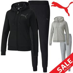 スウェット 上下セット 裏フリース レディース プーマ