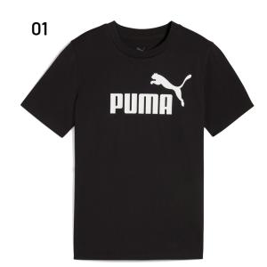 プーマ 半袖 Tシャツ キッズ ジュニア PU...の詳細画像1