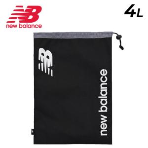 ニューバランス シューズバッグ 4L バッグ Newbalance シュードローストリングバッグ はっ水 巾着タイプ NBロゴ マルチバッグ 靴入れ 着替え 小物入れ /AC9639O