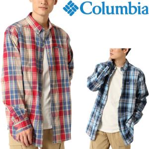 カジュアルシャツ 長袖 メンズ コロンビア Columbia ラピッドリバーズ 2 LSシャツ/チェック柄 アウトドアウェア キャンプ 男性用 トップス/AM7968の商品画像