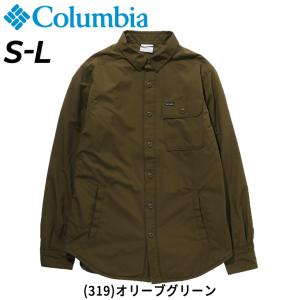 ジャケット 裏起毛 裏フリース メンズ アウター コロンビア COLUMBIA シャツジャケット/防寒 アウトドアウェア 保温 撥水 UVカット 男性 上着 冬/AM9811