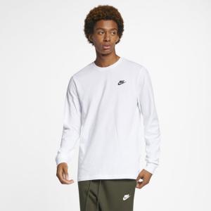 Nike 長袖カットソー ホワイト ブラック2枚セット NIKE（ナイキ） 長袖 Tシャツ メンズ NIKE Dri-FIT トレーニング
