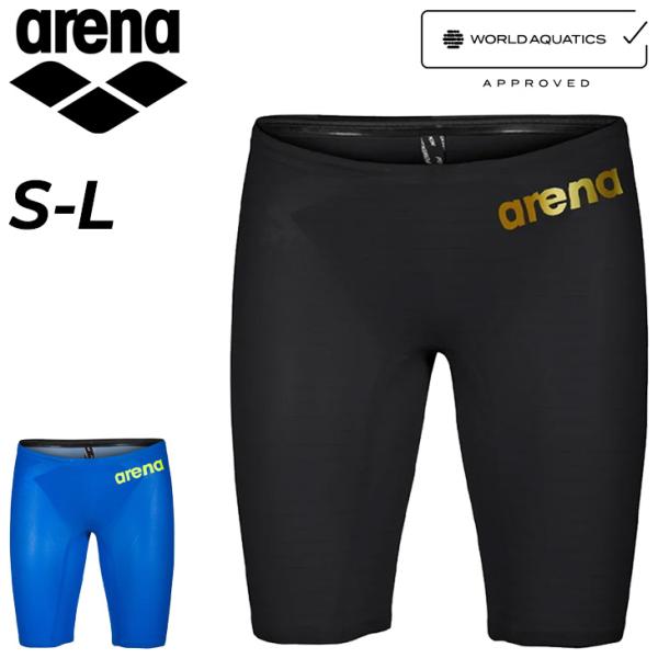 アリーナ WA承認 メンズ 競泳水着 トップレーシングモデル arena ハーフスパッツ 公式大会可...