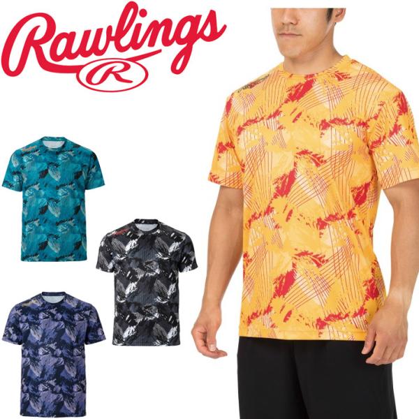 Tシャツ 半袖 メンズ ローリングス Rawlings コンバット03 TEE/野球 スポーツウェア...