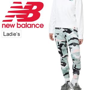 ロングタイツ スパッツ レディース ニューバランス　Newbalance エッセンシャル アクアカモ レギンス スポーツ カジュアル  女性/AWP91513｜apworld