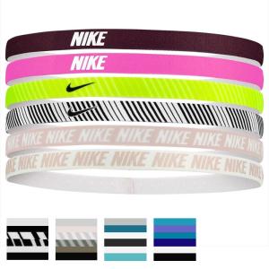 NIKE スポーツヘッドバンド NIKE（ナイキ） プリントヘッドバンド 3本パック メンズ レディース
