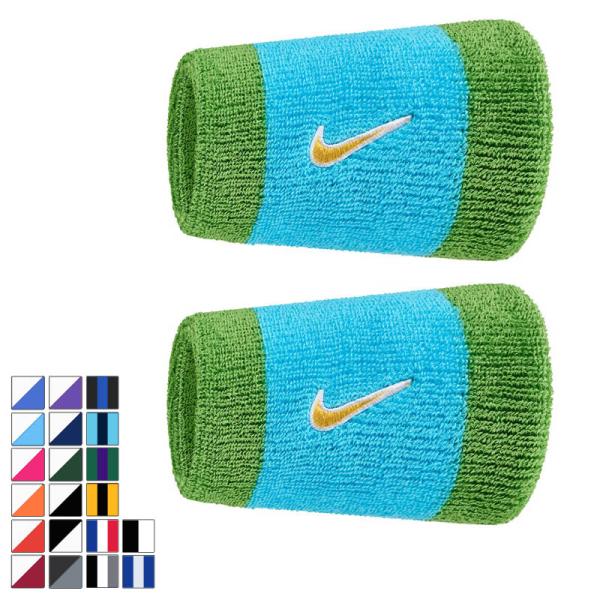 ナイキ NIKE スウッシュ クラシック ダブルワイド リストバンド 2P｜手首 汗止め 2個セット...