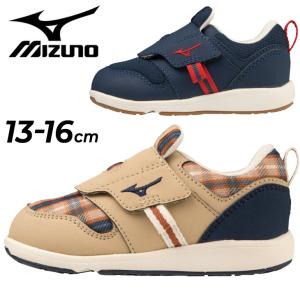 ミズノ キッズ ベビー スニーカー 13-16.0cm 子供靴 mizuno プレモアインファント２ 子ども 男の子 女の子 ベルクロ カジュアル シューズ 運動靴 幼児 /C1GD2232｜apworld