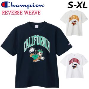 チャンピオン Tシャツ 半袖 メンズ Champion リバースウィーブ REVERSE WEAVE ミッキーマウス ディズニー コラボ キャラクター プリントT アメカジ /C3-D357