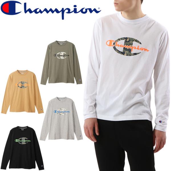 長袖 Tシャツ メンズ チャンピオン メンズ チャンピオン Champion トレーニング 吸汗速乾...