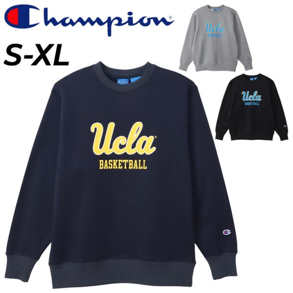 チャンピオン スウェットシャツ メンズ Champion UCLA トレーナー 長袖 裏起毛 スポー...