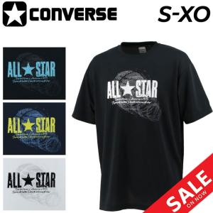 Tシャツ 半袖 メンズ コンバース CONVERSE バスケットボール スポーツウェア プリントT ...