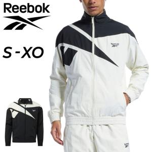 ウィンドブレーカー メンズ アウター リーボック Reebok トラックジャケット 裏メッシュ/スポーツウェア 男性 トレーニング ジム ランニング /CC503
