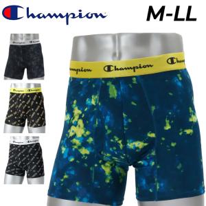 チャンピオン ボクサーパンツ メンズ 1枚入り Champion ストレッチジャージ ボクサーブリーフ 前開き アンダーウェア 吸汗速乾 抗菌 防臭 /CM6EB201【返品不可】