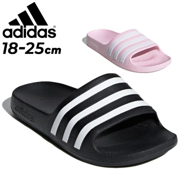 アディダス キッズ スポーツサンダル adidas アディレッタ アクア K 18-25cm 子ども...