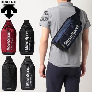ボディーバッグ デサント DESCENTE MoveSport ワンショルダー 鞄 メンズ レディース スポーツバッグ 斜め掛け スポーツ観戦 普段使い カジュアル /DMATJA06