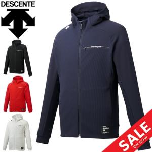 ジャージ トレーニング ジャケット メンズ/デサント DESCENTE テクニスタ ハイブリッドフルジップパーカー/スポーツウェア MoveSport アウター /DMMRJF10